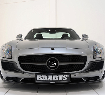 Фото дисков BRABUS Monoblock F (Platinum Edition) на Mercedes-Benz SLS AMG