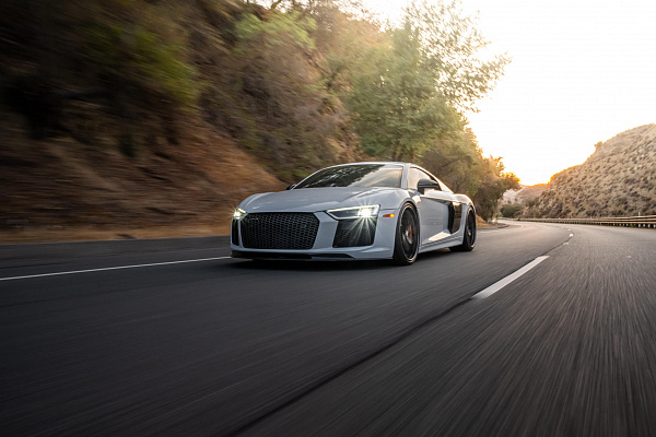 Фото дисков HRE S101 Черный сатин на Audi R8 (4S)