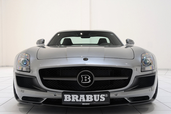 Фото дисков BRABUS Monoblock F (Platinum Edition) Матовый графит на Mercedes-Benz SLS AMG