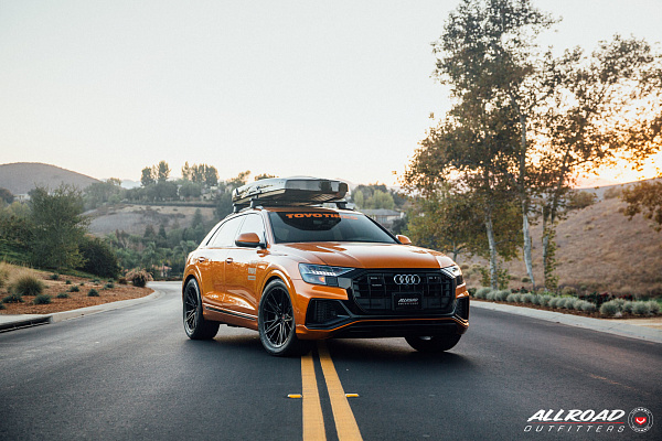 Фото дисков Vossen M-X6 Черный сатин на Audi Q8