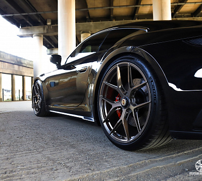 Фото дисков Vossen S21-01 на Porsche 911 VIII
