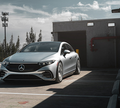 Фото дисков Vossen LC3-13T на Mercedes-Benz EQS
