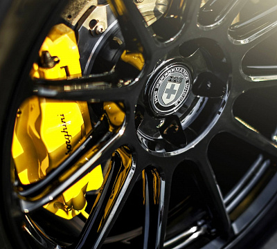 Фото дисков HRE RC103 на Lamborghini Gallardo