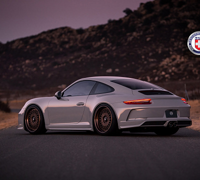 Фото дисков HRE 501 на Porsche 911 VII