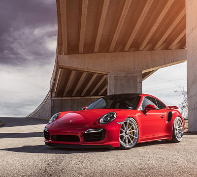 Фото дисков Anrky AN38 на Porsche 911 VII