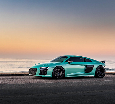Фото дисков Brixton Forged PF8 на Audi R8 (4S)