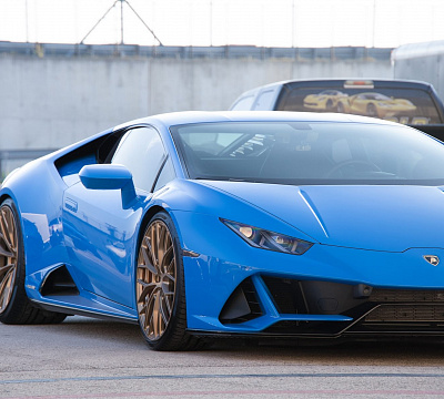Фото дисков Anrky AN10 на Lamborghini Huracan
