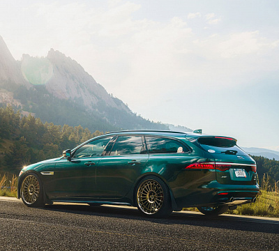 Фото дисков Brixton Forged TR11 на Jaguar XF II