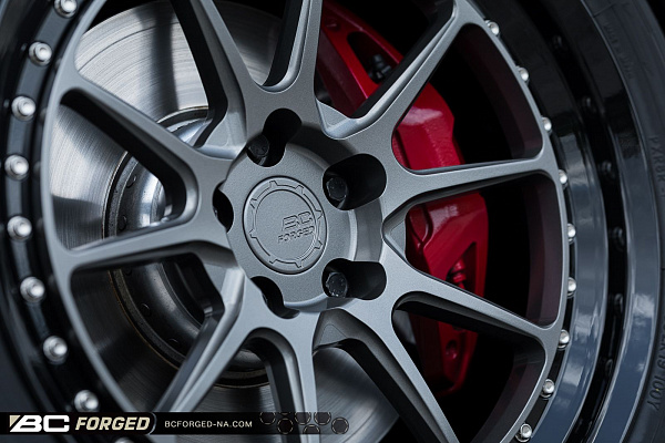Фото дисков BC Forged LE10 // MLE10 Матовый графит на Toyota Supra A90