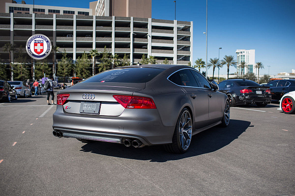 Фото дисков HRE P101 Глянцевый тонированный лак на Audi A/RS 7 (4G)