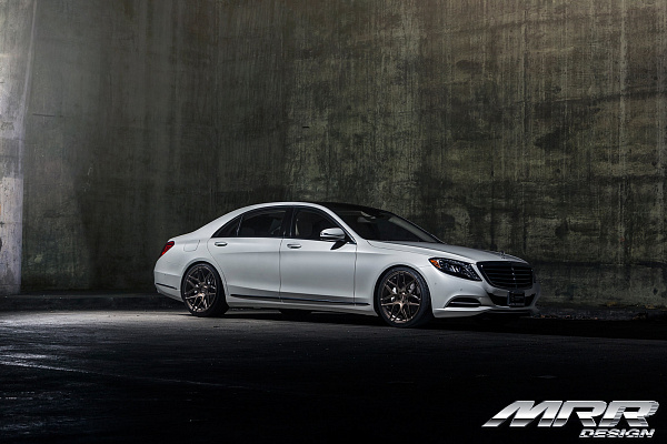 Фото дисков MRR FS01 Глянцевая бронза на Mercedes-Benz S-Class (W222, C217)