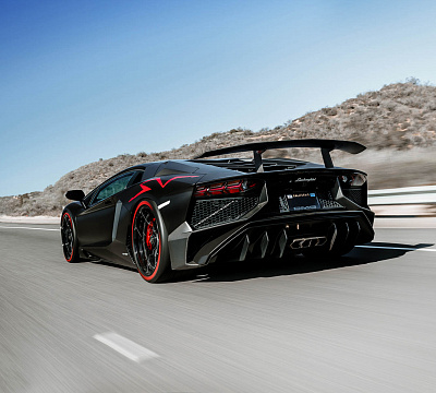 Фото дисков Brixton Forged PF5 на Lamborghini Aventador