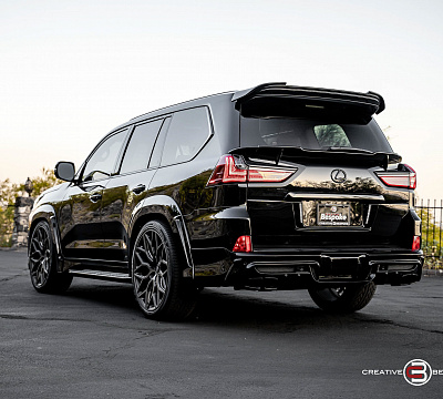Фото дисков Vossen HF-2 на Lexus LX III
