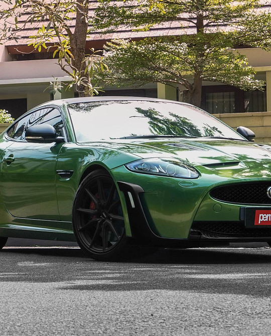 Фото дисков HF-3 Черный матовый на Jaguar XKR II