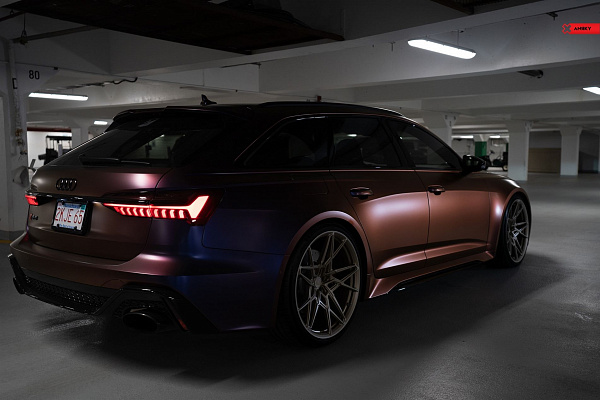 Фото дисков Anrky S1-X2 Сатиновая шампань на Audi A/RS 6 (C8)