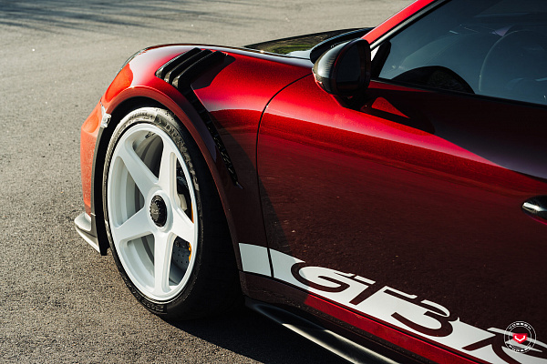 Фото дисков Vossen GEN-01 Белый глянец на Porsche 911 VII