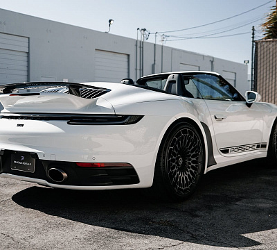 Фото дисков Brixton Forged TR20 AERO1 на Porsche 911 VIII