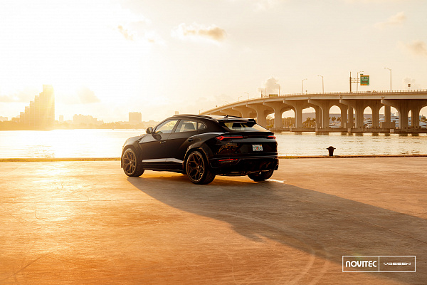 Фото дисков NOVITEC NL4 Сатиновая бронза на Lamborghini Urus