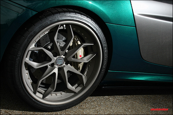 Фото дисков HRE S201 Сатиновый графит на Audi R8 (Typ 42)