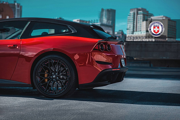 Фото дисков HRE S200 Черный сатин на Ferrari GTC4Lusso