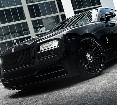 Фото дисков Vossen HF-8 на Rolls-Royce Wraith