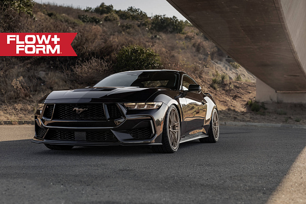 Фото дисков HRE FF21 Сатиновая шампань на Ford Mustang VI