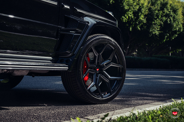 Фото дисков Vossen EVO-3 Черный глянец на Mercedes-Benz G-Class III