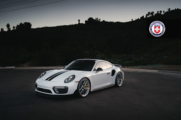 Фото дисков HRE S101SC Глянцевый темный лак на Porsche 911 VII