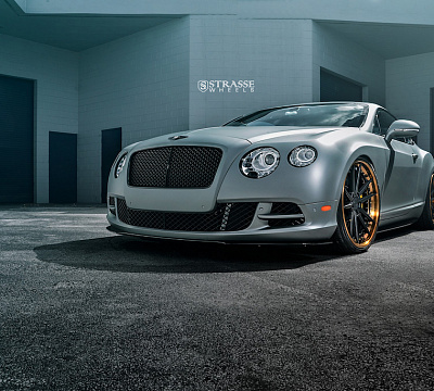 Фото дисков Strasse Wheels SV1 Deep Concave FS на Bentley Continental GT I