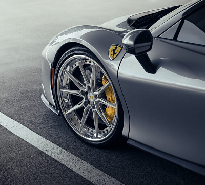 Фото дисков Vossen EVO-2R (3-Piece) на Ferrari SF90