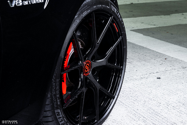 Фото дисков Strasse Wheels SM5R Deep Concave Monoblock Другой цвет на Mercedes-Benz C-Class (W205)
