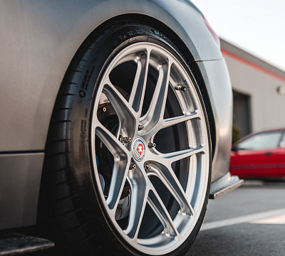 Фото дисков HRE R101 Lightweight на BMW 4/M4 (F32/F82)