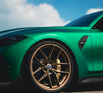 Фото дисков HRE FF21 на BMW 3/M3 (G2x/G80)