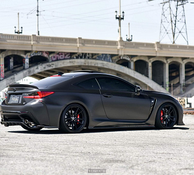 Фото дисков HRE FF04 на Lexus RC