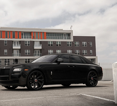 Фото дисков Savini SL1 на Rolls-Royce Ghost I