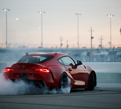 Фото дисков HRE R101 на Toyota Supra A90