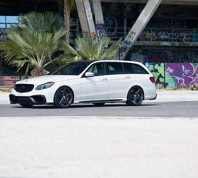 Фото дисков Vossen VFS-5 на Mercedes-Benz E-Class (W212, S212, C207)