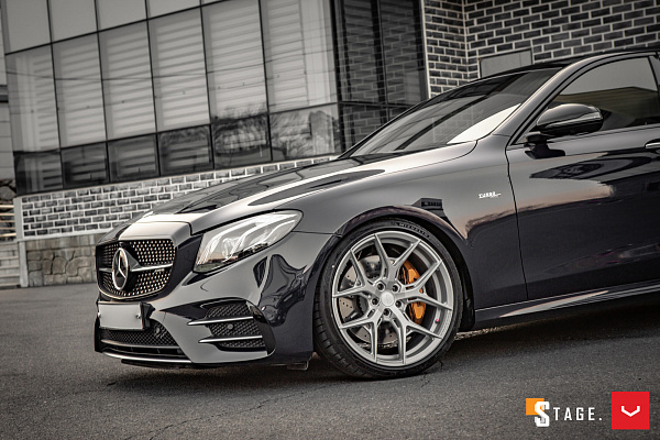 Фото дисков Vossen HF-5 Серебро на Mercedes-Benz E-Class (W213, S213, C238)