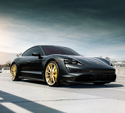 Фото дисков Anrky AN28 на Porsche Taycan I