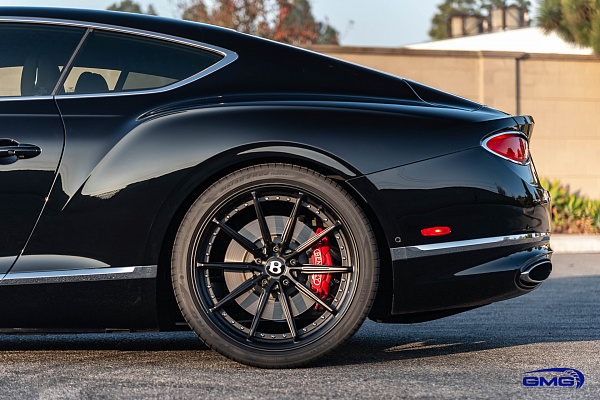 Фото дисков Brixton Forged R11-R Черный сатин на Bentley Continental GT III