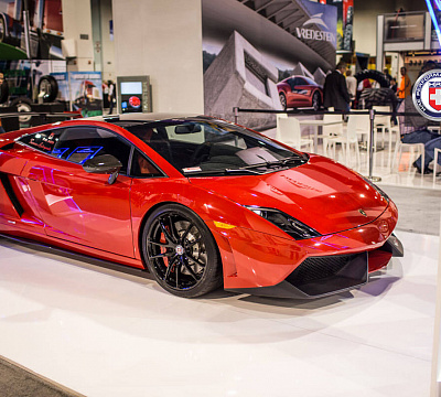 Фото дисков HRE P104 на Lamborghini Gallardo