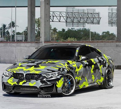 Фото дисков Strasse Wheels SV1 Deep Concave FS на BMW 4/M4 (F32/F82)