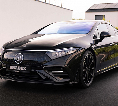 Фото дисков BRABUS Monoblock Z (Platinum Edition) на Mercedes-Benz EQS