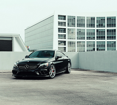 Фото дисков Vossen HF-5 на Mercedes-Benz C-Class (W205)