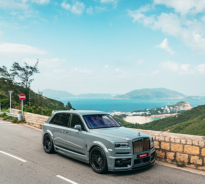 Фото дисков Brixton Forged LX01 на Rolls-Royce Cullinan
