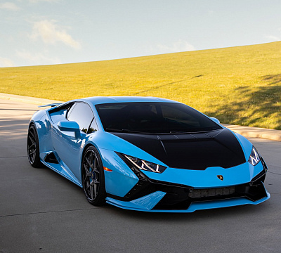 Фото дисков Brixton Forged PF7 на Lamborghini Huracan