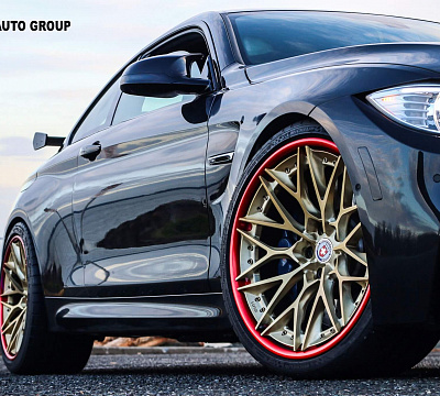 Фото дисков HRE S200 на BMW 4/M4 (F32/F82)