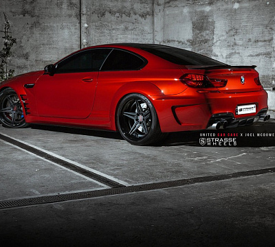 Фото дисков Strasse Wheels SV2 Deep Concave FS на BMW 6/M6 (F06/F13/F12)
