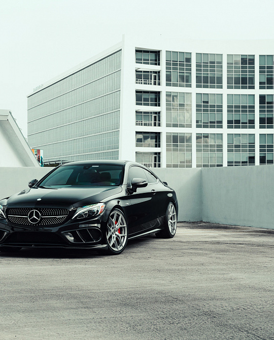 Фото дисков HF-5 Серебро на Mercedes-Benz C-Class (W205)