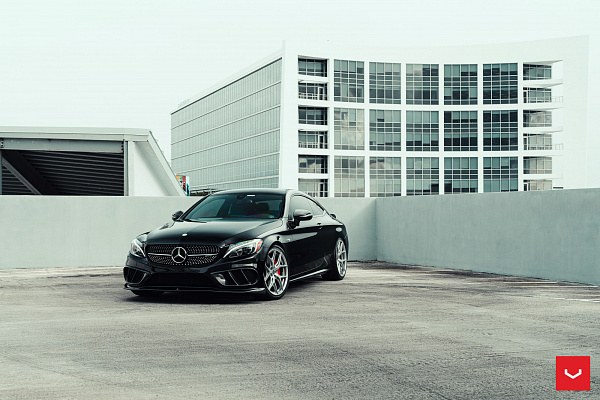 Фото дисков Vossen HF-5 Серебро на Mercedes-Benz C-Class (W205)